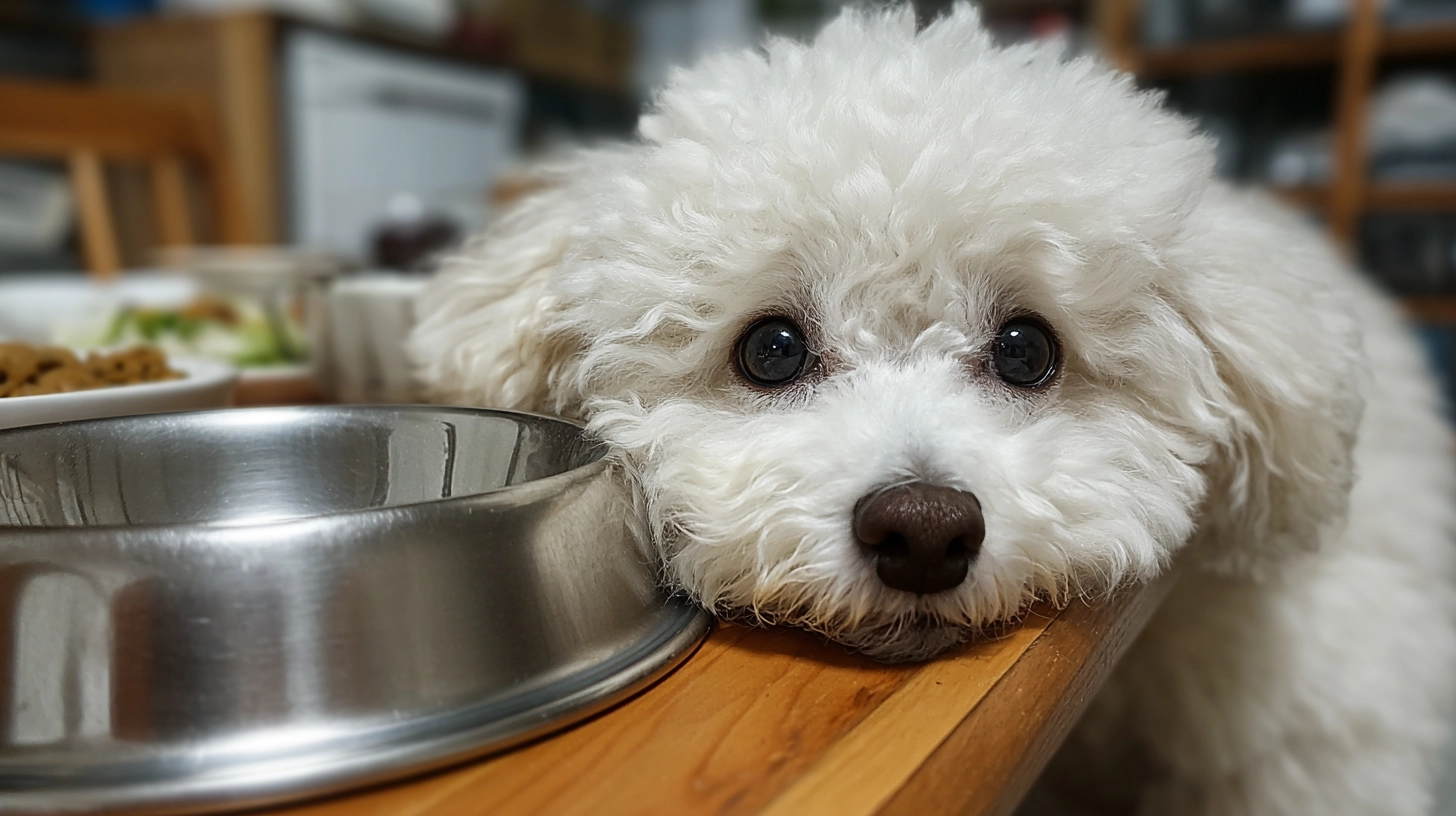 강아지 간식 습관이 식사 거부에 영향을 줄 수 있는 상황