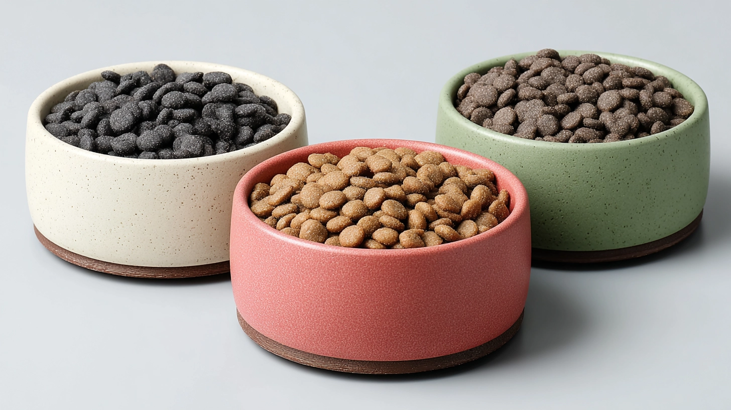 강아지 간식 종류와 원재료를 비교하는 사진